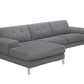 Casa Forli Modern Grey Sectional