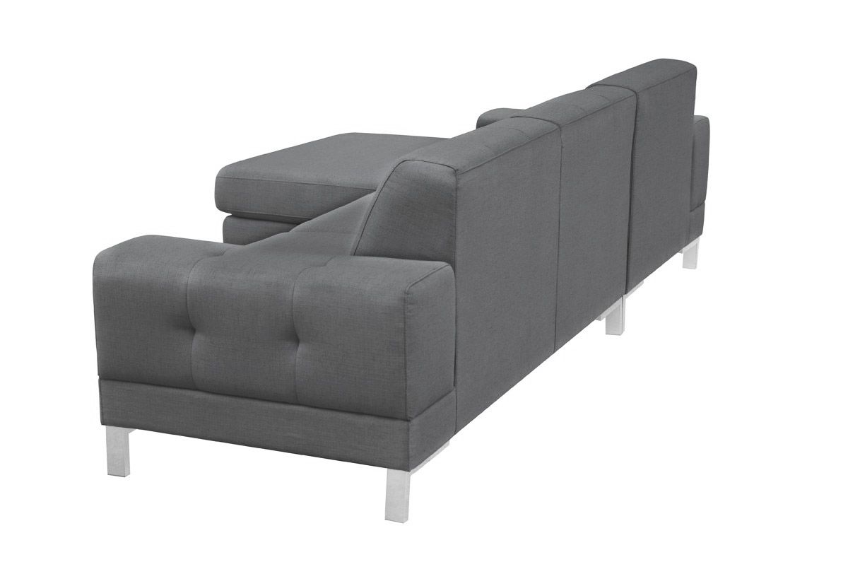 Casa Forli Modern Grey Sectional