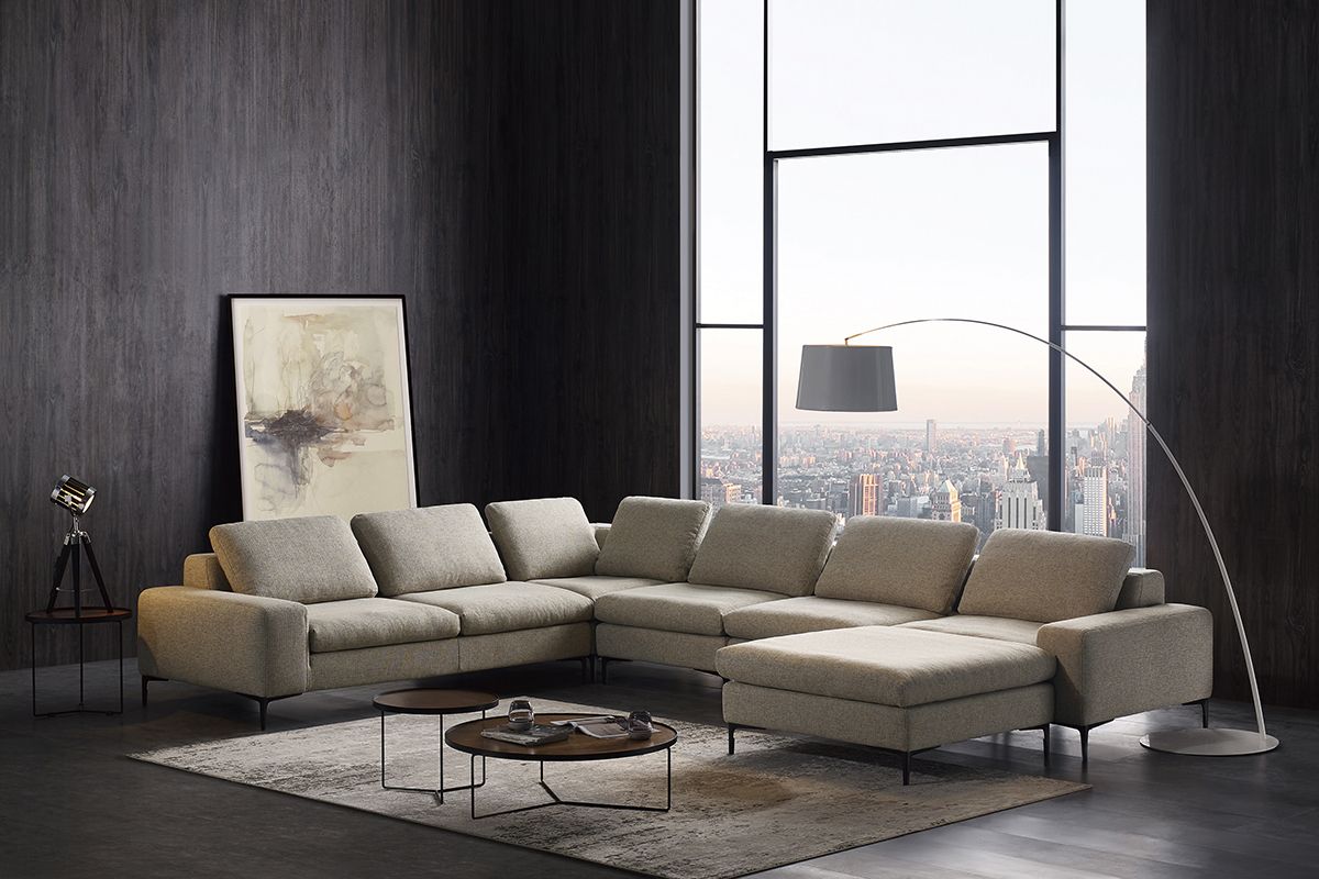 Casa Cascade Beige U-Sectional