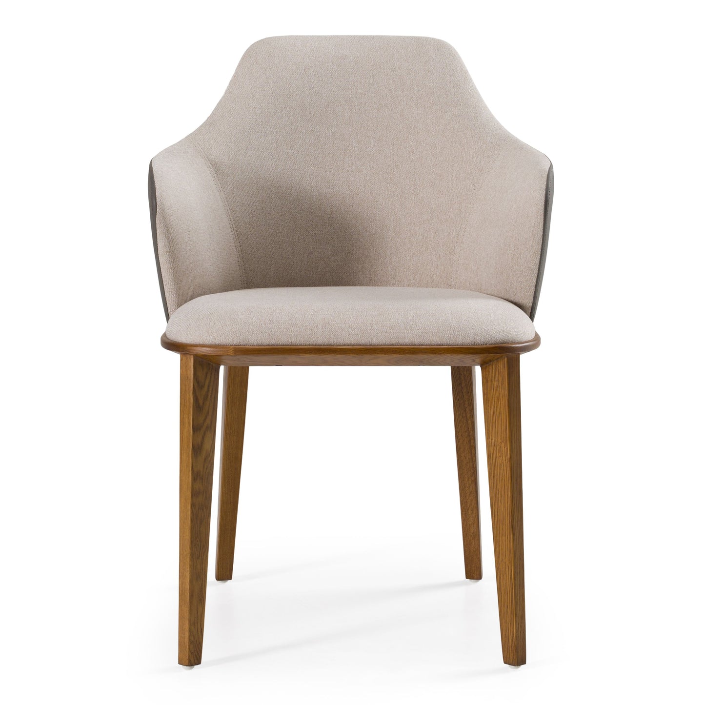 Beige & Grey Two-Tone Dining Chair 2 Sets