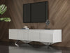 Columbia Modern White TV Stand