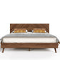 Nova Domus Kamela Modern Walnut Bed