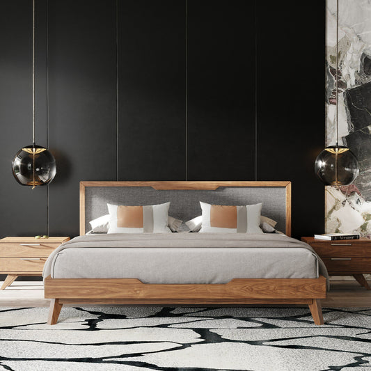 Nova Domus Soria Platform Bed — No Box Spring, Slats Included