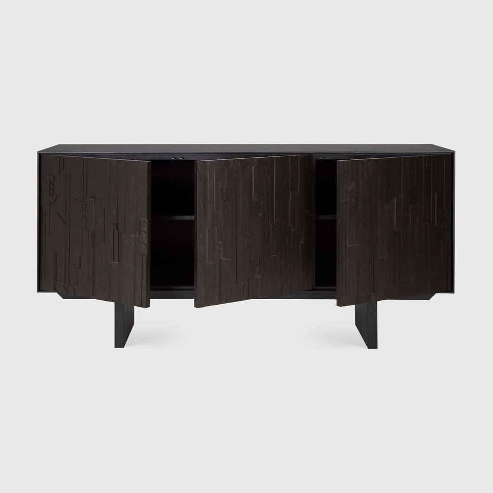 Designer Sideboard with Geometric