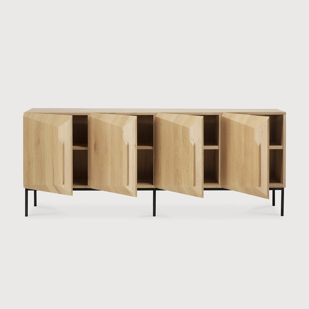 Stairs Sideboard — Oak Storage Cabinet