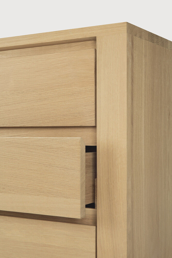 Minimalist Oak Storage Cabinet