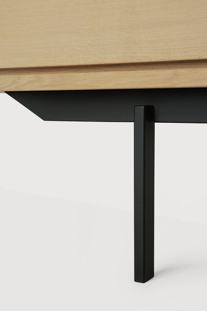 Oiled Solid Oak Console Sideboard