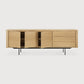 Oiled Solid Oak Console Sideboard