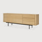 Oiled Solid Oak Console Sideboard
