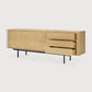 Oiled Solid Oak Console Sideboard