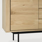 Minimalist Oak Storage Cabinet