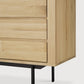 Minimalist Oak Storage Cabinet