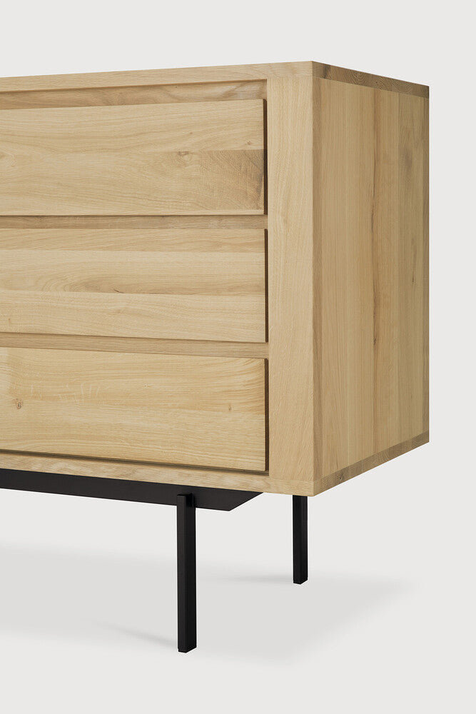 Minimalist Oak Storage Cabinet