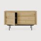 Minimalist Oak Storage Cabinet