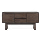 Dark Stained Acacia Solid Wood Sideboard