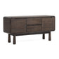 Dark Stained Acacia Solid Wood Sideboard