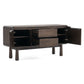 Dark Stained Acacia Solid Wood Sideboard