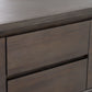 Dark Stained Acacia Solid Wood Sideboard