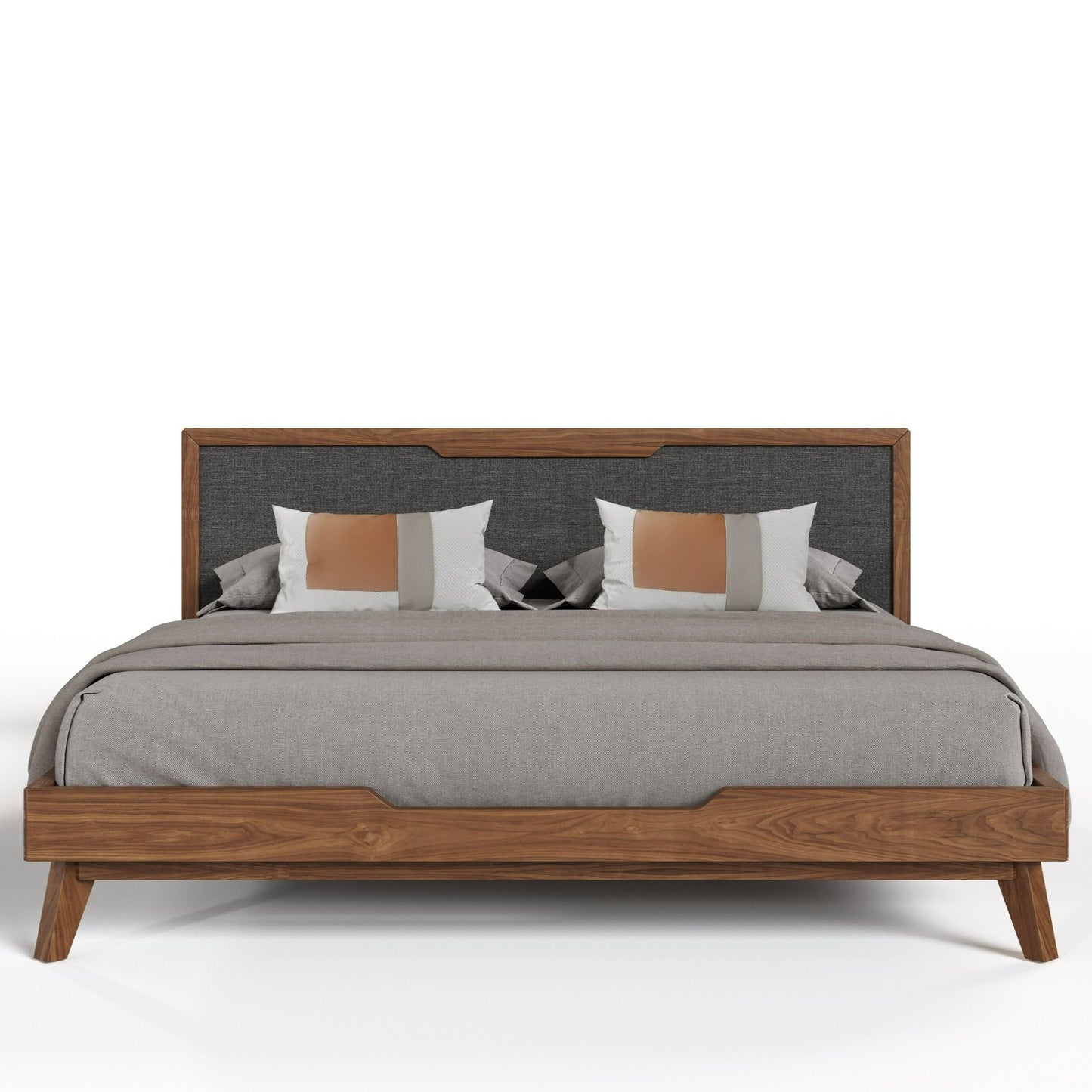 Nova Domus Soria Platform Bed — No Box Spring, Slats Included