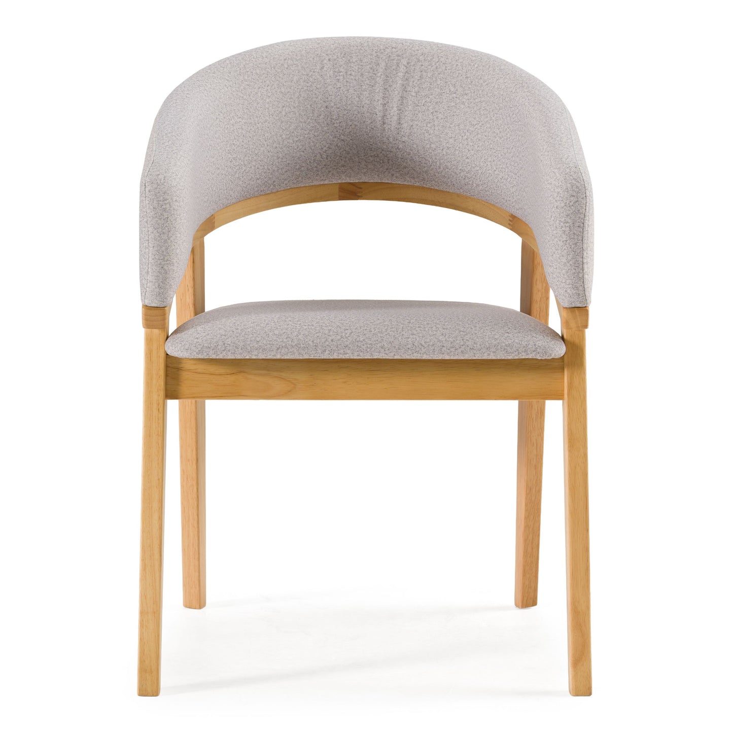 Truman Chair — Upholstered Silver Grey Chairs