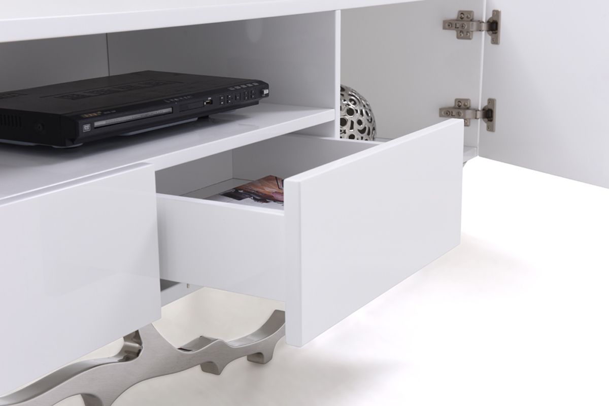 Modrest Legend 79″ White TV Stand