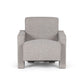 Modrest Wylie Accent Chair – Light Grey-Beige Fabric
